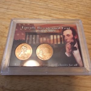 UNC 2009 Whitman Lincoln Cents Birthplace